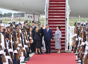 EEUU-CHINA-XI JINPING-VISITA DE ESTADO-LLEGADA