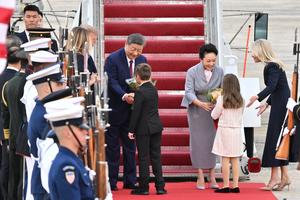 EEUU-CHINA-XI JINPING-VISITA DE ESTADO-LLEGADA