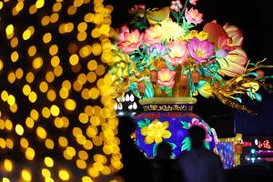 CHINA-GANSU-FERIA DE LINTERNAS