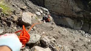 CHINA-XIZANG-GYIRONG-AVALANCHA DE LODO-RESCATE