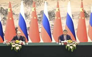 CHINA-BEIJING-XI JINPING-RUSIA-PUTIN-CONFERENCIA DE PRENSA