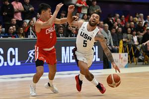 CHILE-SANTIAGO-BALONCESTO-CHILE VS ESTADOS UNIDOS