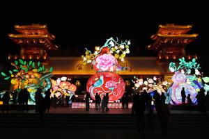 CHINA-GANSU-FERIA DE LINTERNAS