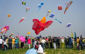 CHINA-SHANDONG-WEIFANG-FESTIVAL DE COMETAS-APERTURA