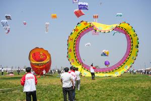 CHINA-SHANDONG-WEIFANG-FESTIVAL DE COMETAS-APERTURA