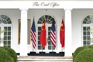 EEUU-CHINA-XI JINPING-VISITA DE ESTADO-TRUMP-CEREMONIA DE BIENVENIDA