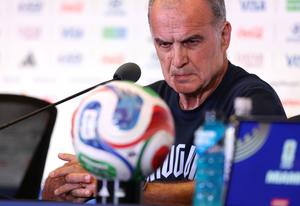 EEUU-MIAMI-FUTBOL-COPA MUNDIAL DE LA FIFA 2026-CONFERENCIA DE PRENSA-URUGUAY