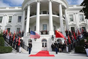 EEUU-CHINA-XI JINPING-VISITA DE ESTADO-TRUMP-CEREMONIA DE BIENVENIDA