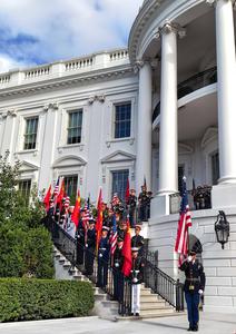 EEUU-CHINA-XI JINPING-VISITA DE ESTADO-TRUMP-CEREMONIA DE BIENVENIDA