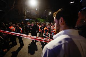 ISRAEL-RAMAT GAN-IRAN-ATAQUE CON MISIL