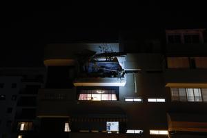 ISRAEL-RAMAT GAN-IRAN-ATAQUE CON MISIL