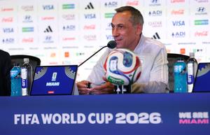 EEUU-MIAMI-FUTBOL-COPA MUNDIAL DE LA FIFA 2026-CONFERENCIA DE PRENSA-ARABIA SAUDI