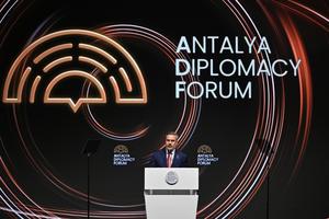 TURQUIA-ANTALYA-DIPLOMACIA-FORO-SESION DE APERTURA