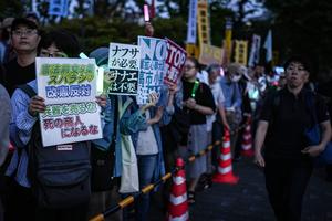 JAPON-TOKIO-PROTESTA-REVISION CONSTITUCIONAL