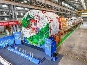 CHINA-SICHUAN-CHENGDU-TBM-SALIDA