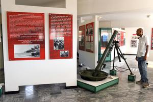 CUBA-MATANZAS-EEUU-MUSEO DE PLAYA GIRON