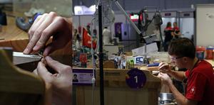 CHINA-SHANGHAI-COMPETENCIA WORLDSKILLS-CONCURSANTES