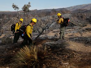 EEUU-CALIFORNIA-CONDADO DE LOS ANGELES-INCENDIO FORESTAL