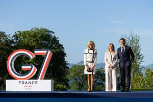 FRANCIA-EVIAN-CUMBRE DEL G7-INICIO