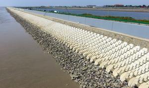 CHINA-TIANJIN-PROYECTO DE DIQUE COSTERO-PRIMERA FASE-FINALIZACION
