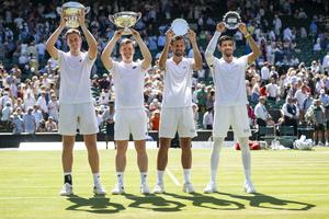 REINO UNIDO-LONDRES-TENIS-WIMBLEDON-DOBLES MASCULINOS