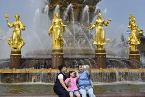 RUSIA-MOSCU-ALTAS TEMPERATURAS