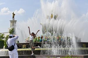 RUSIA-MOSCU-ALTAS TEMPERATURAS