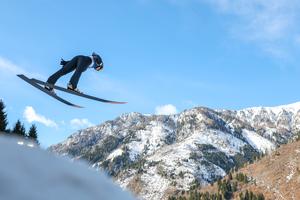 ITALIA-PREDAZZO-JUEGOS OLIMPICOS DE INVIERNO-COMBINADA NORDICA-TRAMPOLIN GIGANTE GUNDERSEN /10 KM INDIVIDUAL