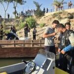 SIRIA-DEIR AL-ZOUR-RIO EUFRATES-VOLCADURA DE FERRY