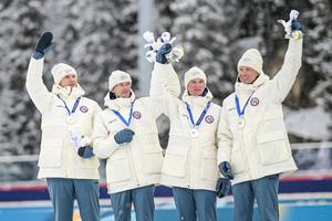 ITALIA-ANTERSELVA-JUEGOS OLIMPICOS DE INVIERNO-BIATLON-RELEVO 4x7,5 KM MASCULINO