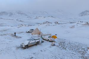 CHINA-XIZANG-RESERVA NATURAL NACIONAL DE CHANGTANG-OFICIALES DE CONSERVACION DE LA FAUNA SILVESTRE