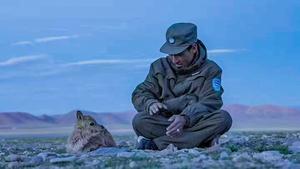 CHINA-XIZANG-RESERVA NATURAL NACIONAL DE CHANGTANG-OFICIALES DE CONSERVACION DE LA FAUNA SILVESTRE