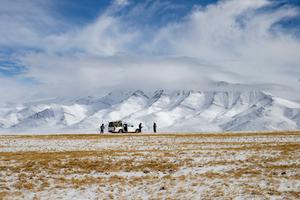 CHINA-XIZANG-RESERVA NATURAL NACIONAL DE CHANGTANG-OFICIALES DE CONSERVACION DE LA FAUNA SILVESTRE