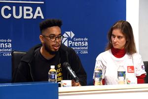 CUBA-HABANA-CONVOY NUESTRA AMERICA