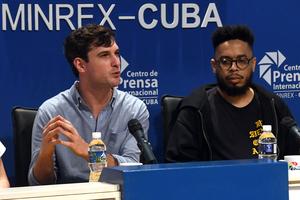 CUBA-HABANA-CONVOY NUESTRA AMERICA