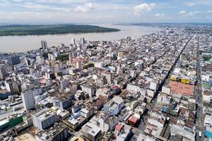 ECUADOR-GUAYAQUIL-VISTA DE LA CIUDAD