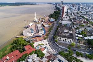 ECUADOR-GUAYAQUIL-VISTA DE LA CIUDAD
