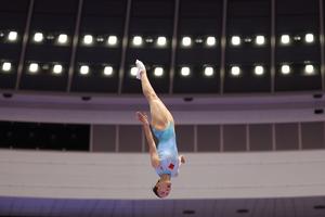 JAPON-NAGOYA-JUEGOS ASIATICOS-GIMNASIA DE TRAMPOLIN-FEMENINO