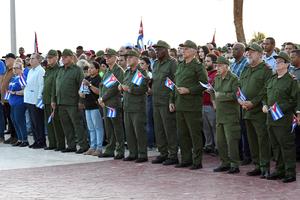 CUBA-HABANA-EEUU-CONCENTRACION-RECHAZO POPULAR