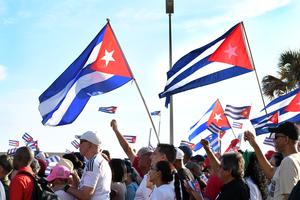 CUBA-HABANA-EEUU-CONCENTRACION-RECHAZO POPULAR