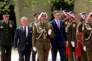 JORDANIA-AMAN-PRESIDENTE FINLANDES-VISITA