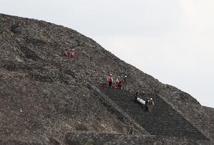 MEXICO-TEOTIHUACAN-TIROTEO