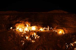 TURKMENISTAN-CRATER DE GAS DE DARVAZA