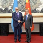 CHINA-BEIJING-WANG YI-KAZAJISTAN-MINISTRO DE RELACIONES EXTERIORES-CONVERSACIONES