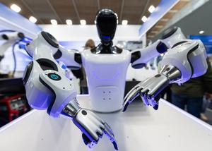 ALEMANIA-HANNOVER-HANNOVER MESSE 2026-ROBOTS HUMANOIDES