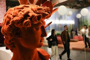 ITALIA-MILAN-SALON DEL MUEBLE-INAUGURACION