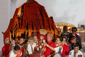 NEPAL-KATMANDU-FESTIVAL INDRA JATRA
