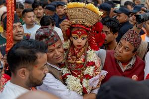 NEPAL-KATMANDU-FESTIVAL INDRA JATRA