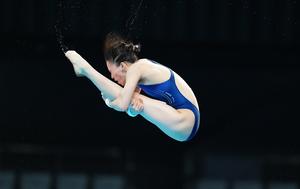 JAPON-TOKIO-JUEGOS ASIATICOS-CLAVADOS-PLATAFORMA DE 10 M FEMENINOS-FINAL