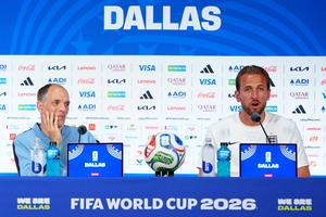 EEUU-DALLAS-FUTBOL-COPA MUNDIAL DE LA FIFA 2026-CONFERENCIA DE PRENSA-INGLATERRA